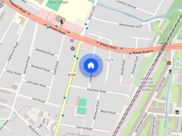 Apartment for rent in Palmers Green, Greater London