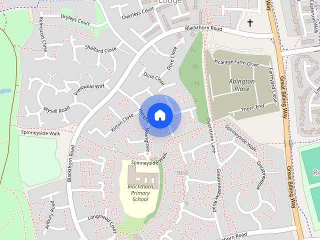 House for rent in Overstone Lodge, Northampton