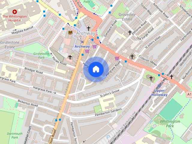 Apartment for rent in Archway, Greater London