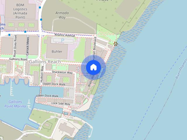 Apartment for rent in Royal Albert Wharf, Greater London