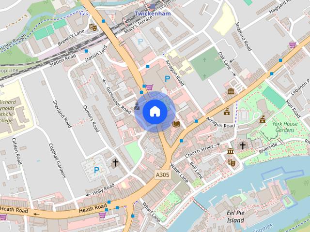 Apartment for rent in St Margarets, Greater London