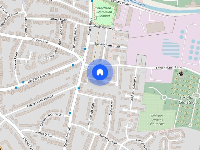 House for rent in Kingston Upon Thames, Norbiton