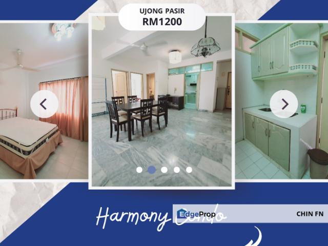 Condominium for rent in Ujong Pasir, Malaka