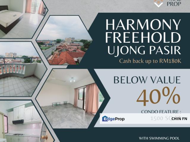 Condominium for sale in Ujong Pasir, Malaka