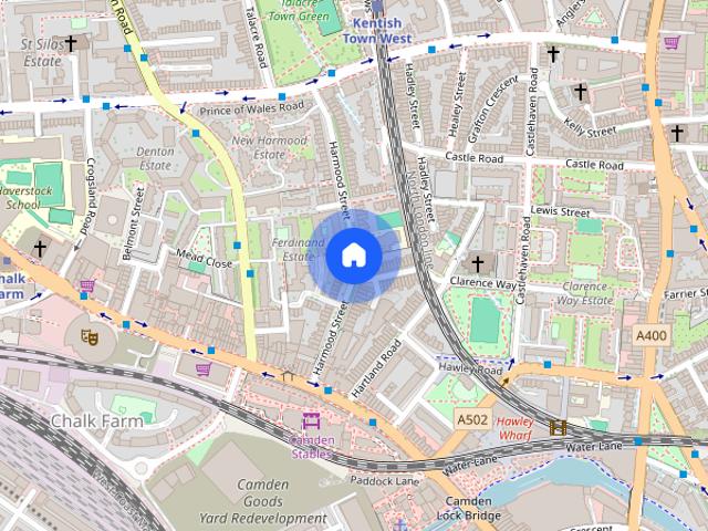 Apartment for rent in Chalk Farm, Greater London