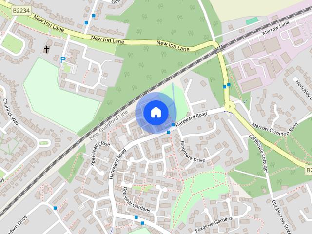 House for rent in Burpham, Guildford