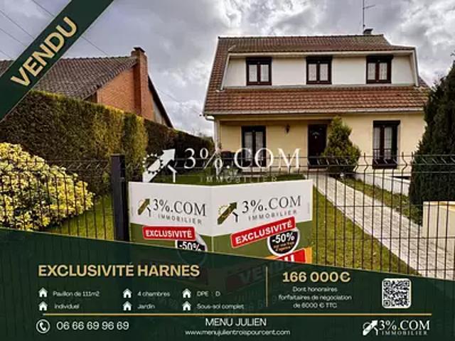 Maison vente à Lens, Harnes