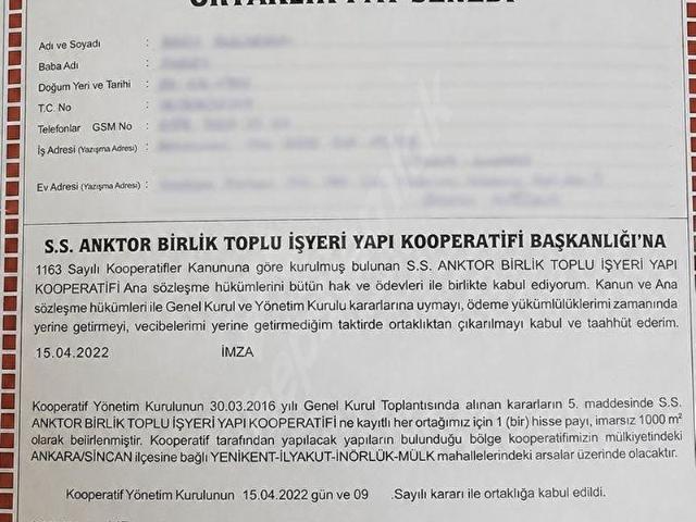 Sincan, Ankara içerisinde satılık Dükkan