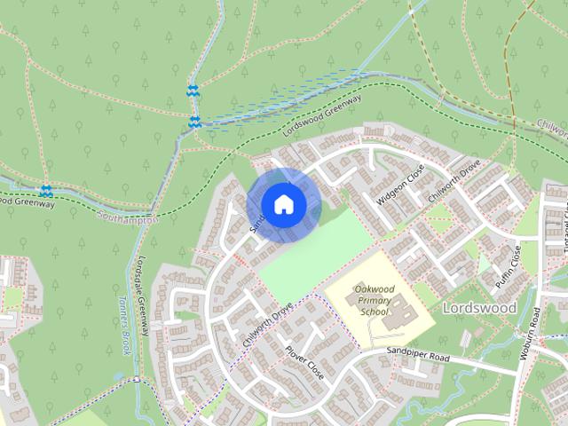 House for rent in Lordswood, City Of Southampton