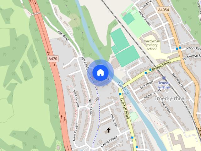 Room for rent in Troed-y-rhiw, Troedyrhiw