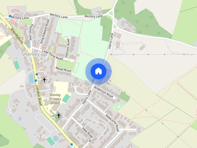House for rent in Shenley, Hertfordshire