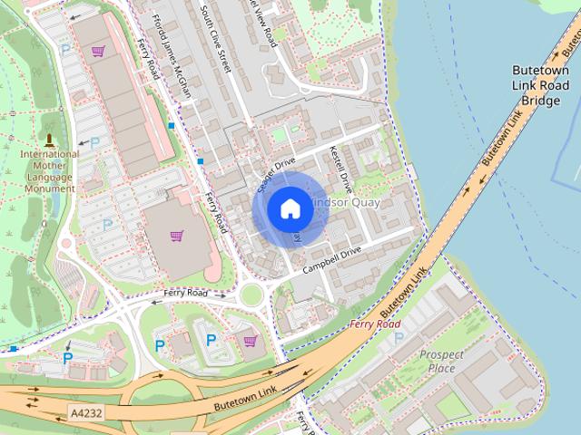 House for rent in Cardiff International Sports Village, Falcon Lodge
