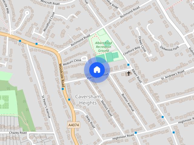 House for rent in Caversham Heights, Reading