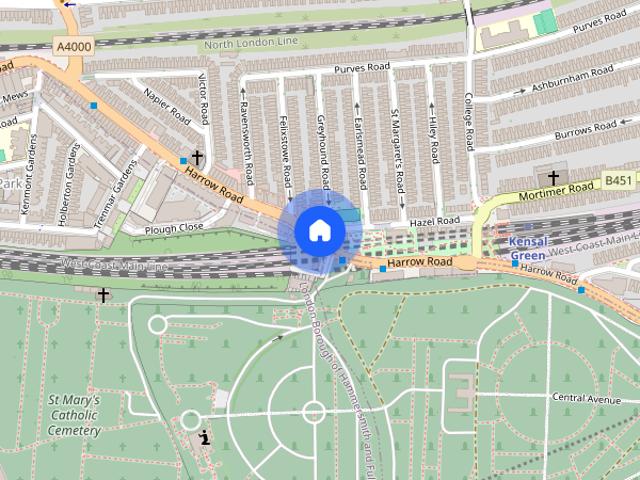 Apartment for rent in Harlesden, Greater London