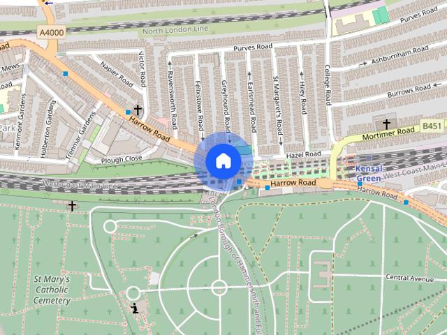House for rent in Harlesden, Greater London
