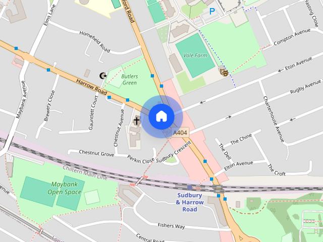Apartment for rent in Sudbury, Greater London