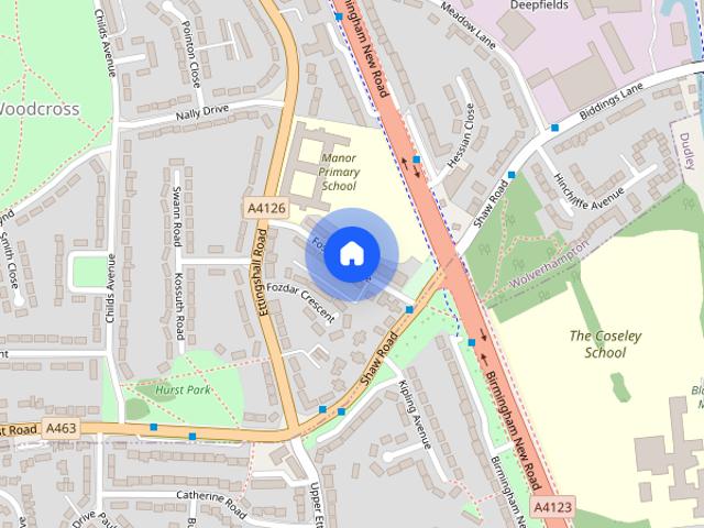 Apartment for rent in Woodcross, West Midlands