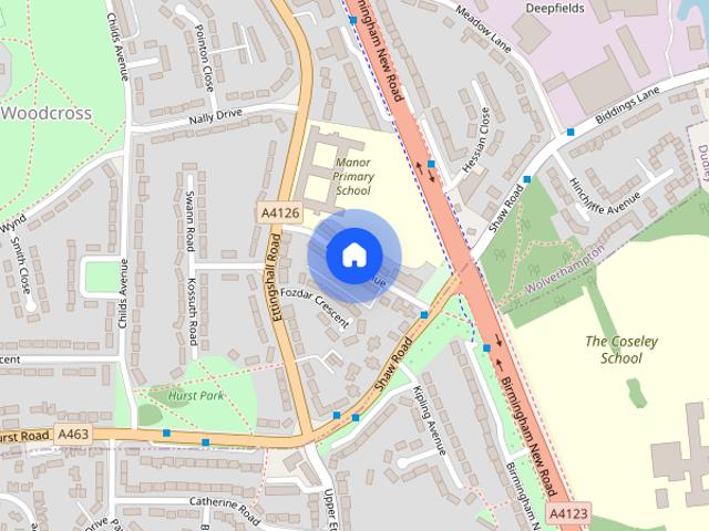 Apartment for rent in Woodcross, West Midlands