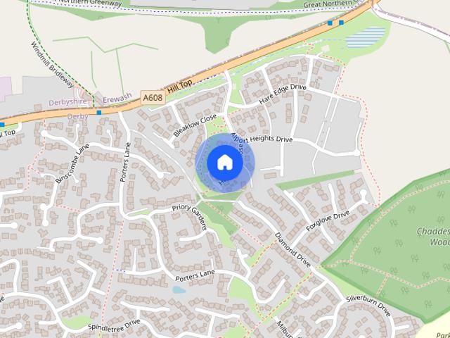 House for rent in Oakwood, Derby