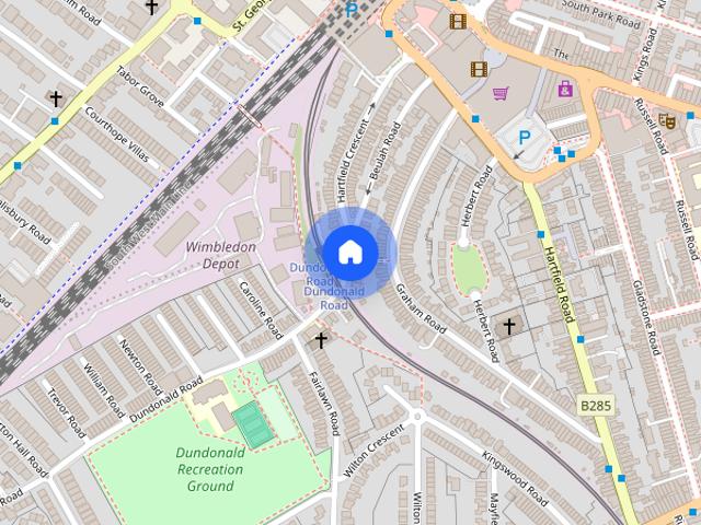 Apartment for rent in London Borough of Merton, Merton Park