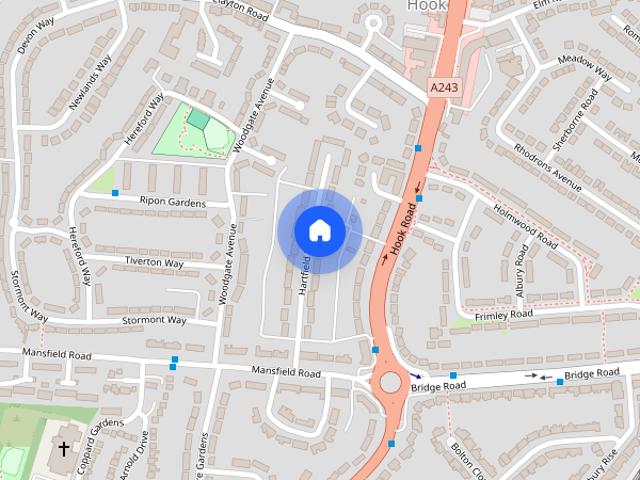 House for rent in Hook, Greater London