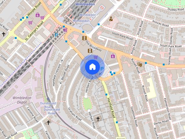 Apartment for rent in London Borough of Merton, Merton Park