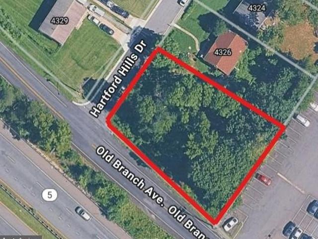 Land for sale in Suitland, Maryland