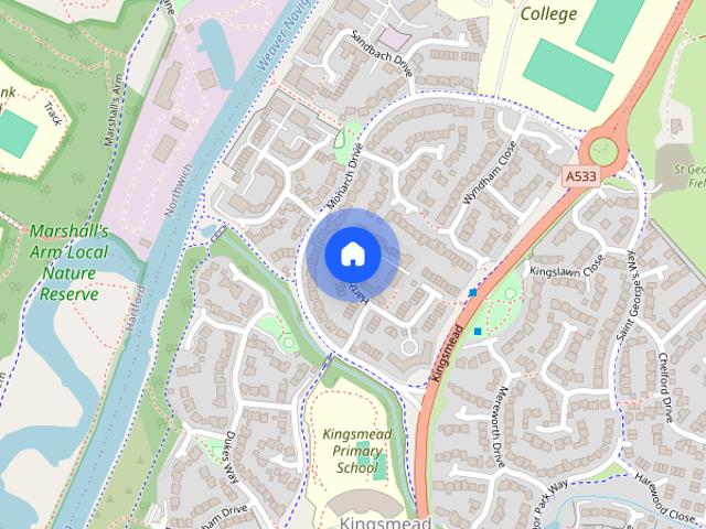 Apartment for rent in Kingsmead, Davenham
