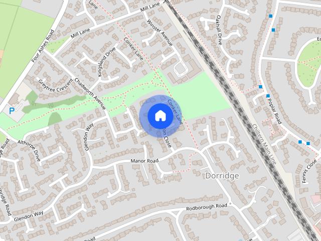 House for rent in Dorridge, West Midlands