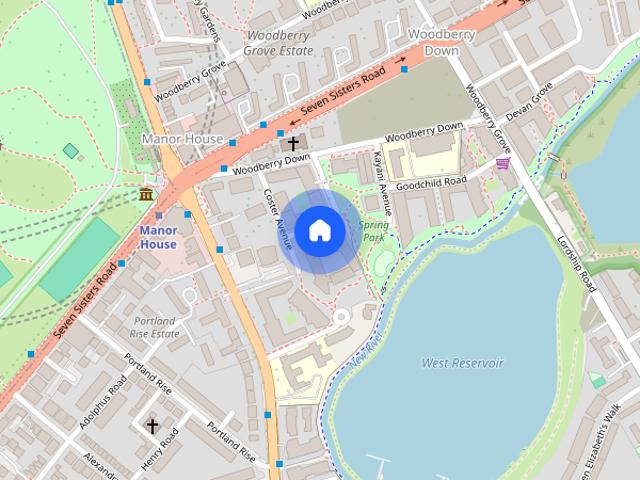 Apartment for rent in Woodberry Down, Stoke Newington