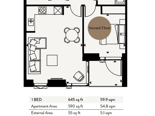 Apartment for rent in Woodberry Down, Greater London