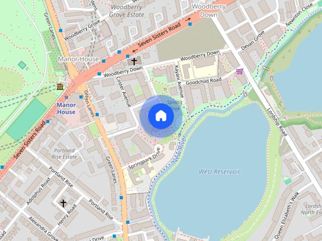 Apartment for rent in Woodberry Down, Greater London