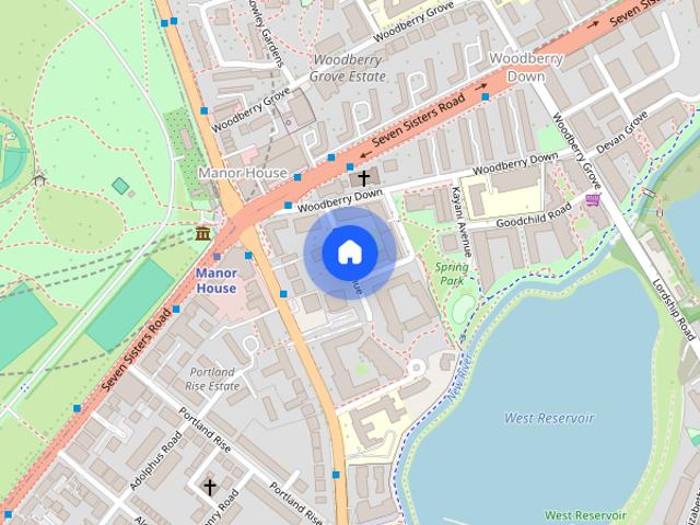 Apartment for rent in Brownswood Park, Cat Hill