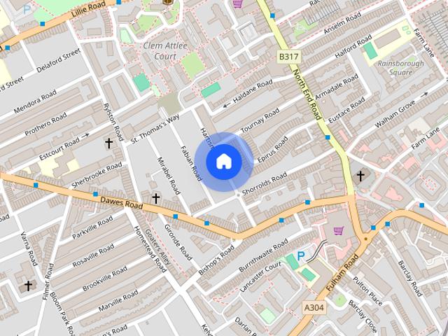 House for rent in Fulham, Greater London