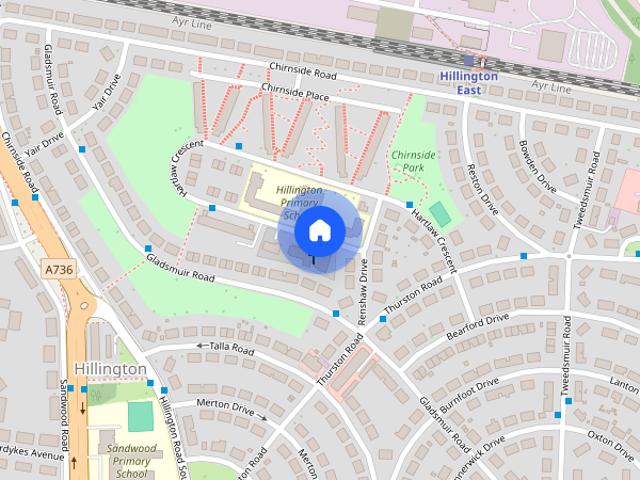 Apartment for rent in Hillington, Scotland