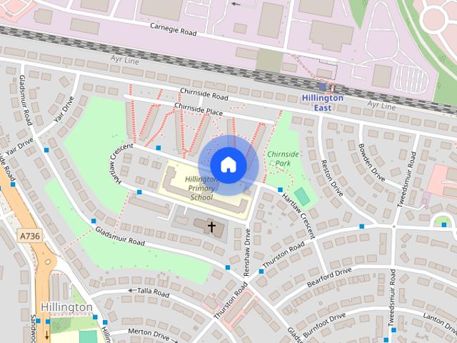 Apartment for rent in Hillington, Scotland