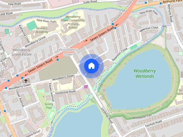 Apartment for rent in Woodberry Down, Stamford Hill