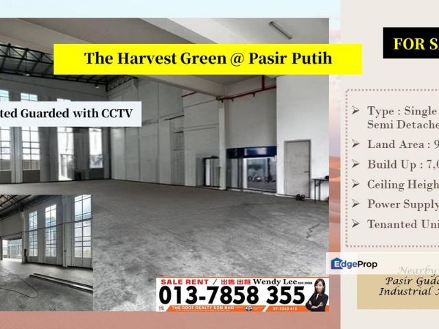 Warehouse for sale in Pasir Gudang, Johor
