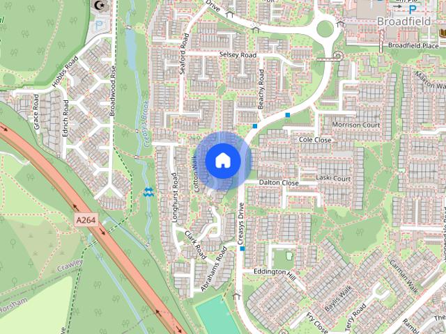 House for rent in Broadfield, Glynde
