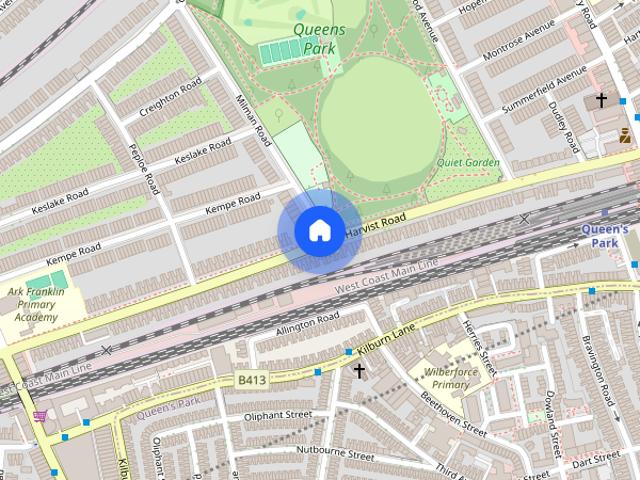 Apartment for rent in Queen's Park, Brondesbury Park