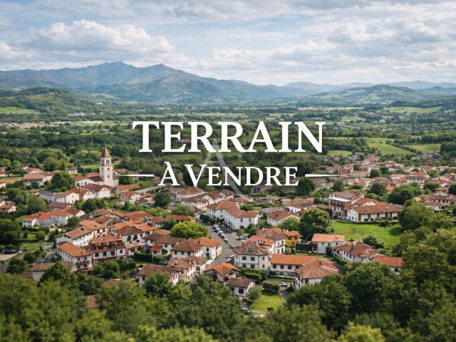 Terrain vente à Bayonne, Hasparren