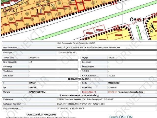 Büyükdere Mahallesi, İskenderun içerisinde satılık Dükkan
