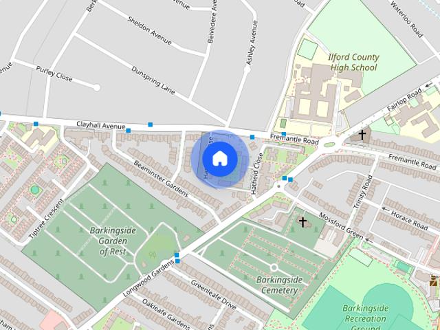 Apartment for rent in Clayhall, Greater London