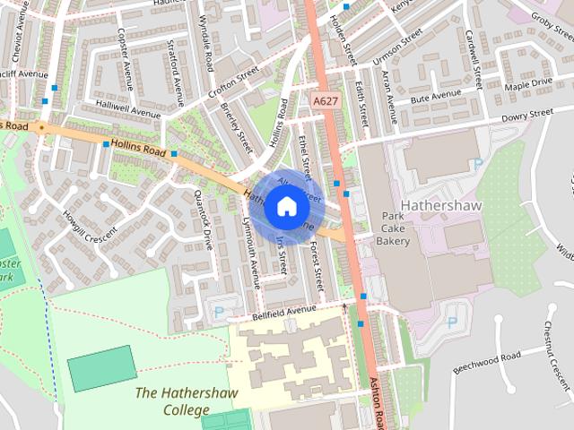 House for rent in Hathershaw, Pendock