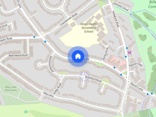 House for rent in Billesley, West Midlands