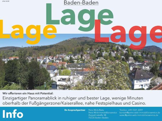 Haus kaufen in Baden-Baden