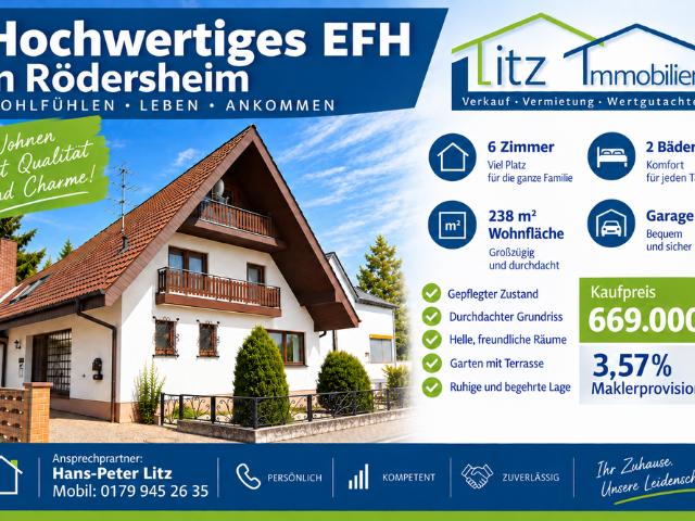 Haus kaufen in Rödersheim-Gronau, Rheinland-Pfalz