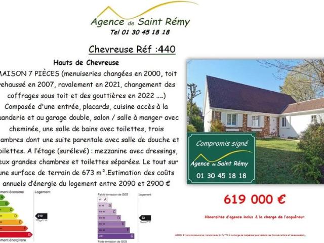 Maison vente à Rambouillet, Chevreuse