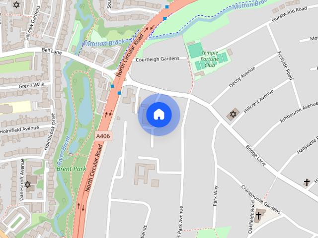 Apartment for rent in Temple Fortune, Greater London