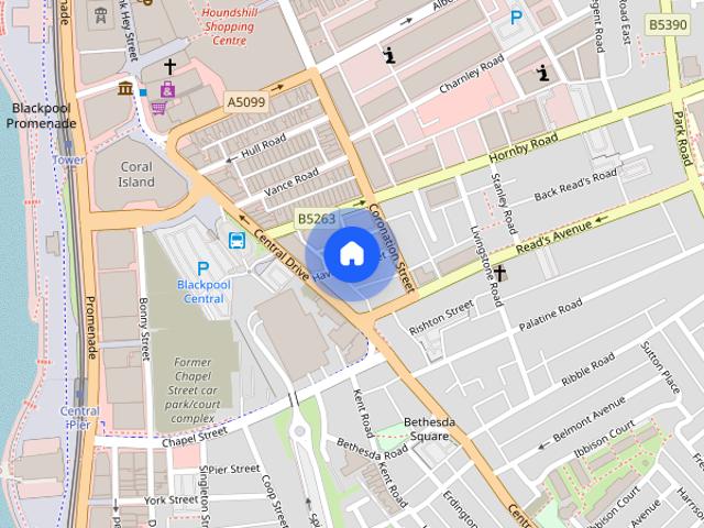 Apartment for rent in Foxhall, Blackpool